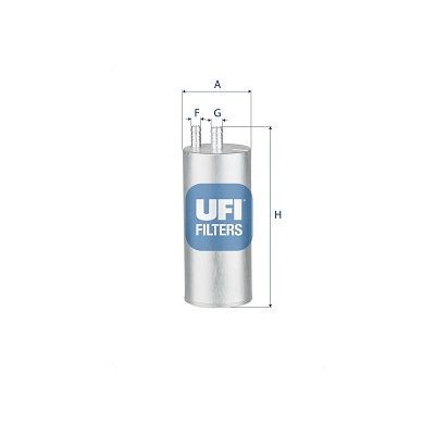 Ufi kraftstofffilter a38 00 - ufi, 31.a38.00