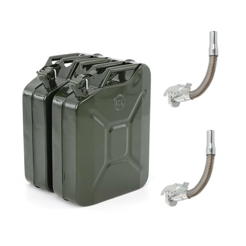 Liter metallkanister - 2x,